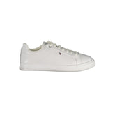 Scarpe da ginnastica in poliestere bianco Tommy Hilfiger