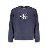 Calvin Klein Blue Cotton Sweatshirt