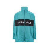 Balenciaga Green Polyamide Shell Jacket