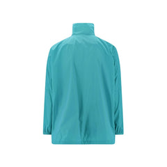 Balenciaga Green Polyamide Shell Jacket