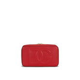 Dolce & Gabbana Red Calfskin Crossbody Bag