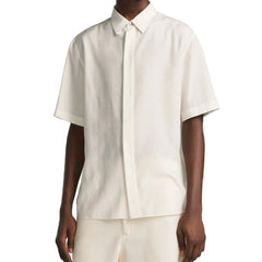 Dior White Lyocell Shortsleeve Shirt