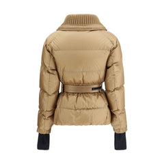 Moncler Grenoble Beige Polyamide Coat