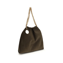 Stella McCartney Brown Polyester Shoulder Bag