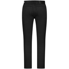 Jean en denim coton noir Hugo Boss - Style professionnel