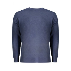 Pull en polyester bleu Norway 1963