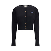 Vivienne Westwood Black Cotton Cardigan