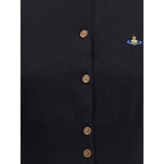Vivienne Westwood Black Cotton Cardigan