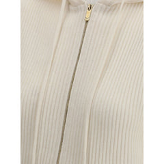 Max Mara White Wool Sweatshirt