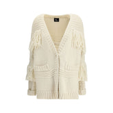 Moncler Grenoble Cream Polyamide Cardigan