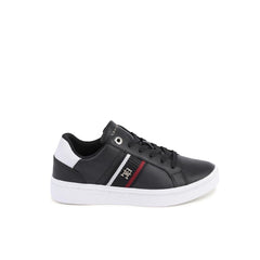 Tommy Hilfiger Blaue Leder Low Top Sneaker