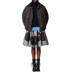 Miu Miu Blue Cashmere Turtleneck