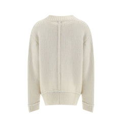 Tom Ford White Alpaca Leather Sweatshirt