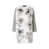 Fendi Gray Cashmere Coat