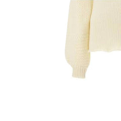 Chloé White Wool Sweatshirt