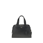 Prada Black Calf Leather Bos Taurus Handbag