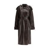 Max Mara Brown Cotton Coat