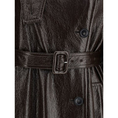 Max Mara Brown Cotton Coat