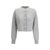 Abrigo de Cashmere Gris Max Mara