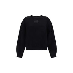 Alexander Wang Black Cotton Sweatshirt