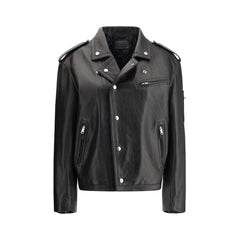 Prada Black Leather Jacket
