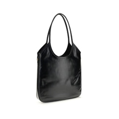 Miu Miu Black Calf Leather Bos Taurus Shoulder Bag