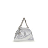 Stella McCartney Silver Polyester Shoulder Bag