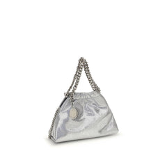 Stella McCartney Silver Polyester Shoulder Bag