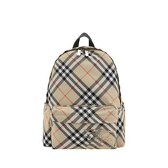 Burberry Beige Polyester Backpack