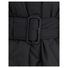 Burberry Black Polyester Coat