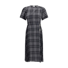 Burberry Gray Polyester Casual Dress
