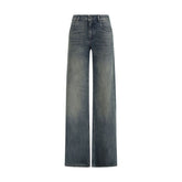 Balenciaga Blue Cotton Jeans Denim
