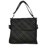 Burberry Green Fabric Crossbody Bag