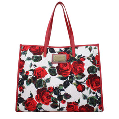 Dolce & Gabbana Red Fabric Shoulder Bag