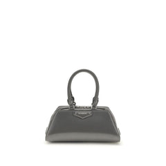 Givenchy Gris Sac Bandoulière en Cuir de Veau Bos Taurus