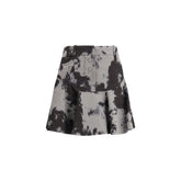 Fendi Black Cotton Mini Skirt