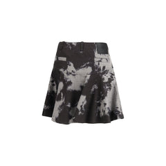 Fendi Black Cotton Mini Skirt