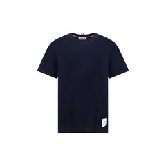 T-shirt en coton bleu Thom Browne