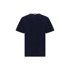 T-shirt en coton bleu Thom Browne