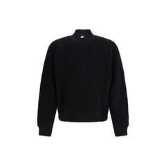 Thom Browne Black Wool Bomber