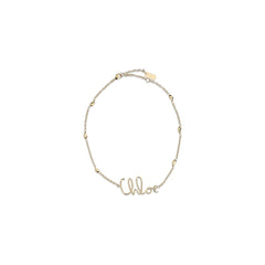Chloé Gold Brass Necklace