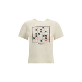 Max Mara Cream Cotton T-Shirt
