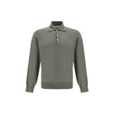 Brunello Cucinelli Green Cotton Shortsleeve Shirt