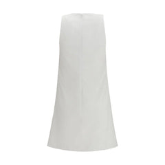 Courrèges White Cotton Casual Dress