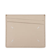 Maison Margiela Beige Leather Cardholder