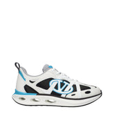 Valentino Garavani White Fabric Athletic Sneakers
