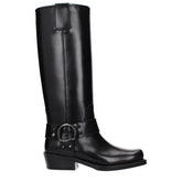 Valentino Garavani Black Leather Boots