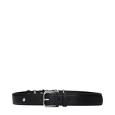 Dolce & Gabbana Black Leather Regular Belt