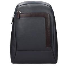 Piquadro Gray Leather Backpack