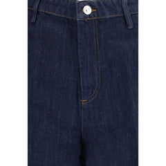 7FOR Blue Denim Shorts